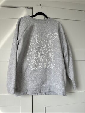 Brunette the Label Grey Self Love Club